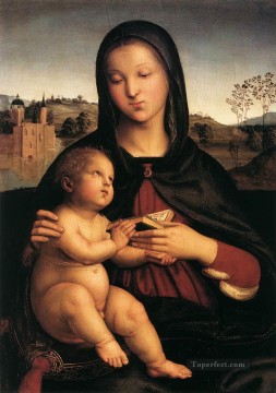  Madonna Painting - Madonna and Child 1503 Renaissance master Raphael